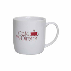 CANECA DE PORCELANA URBAN 360ML BRANCA