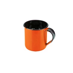 CANECA ÁGATA ESMALTADA MT LARANJA