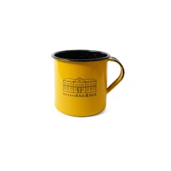 CANECA ÁGATA ESMALTADA AMARELA 180 ML 