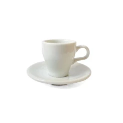XICARA CAPPUCCINO TULIPA C/PIRES 80 ML BRANCA