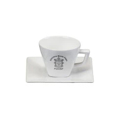 XICARA CHA QUARTIER C/PIRES 200 ML BRANCA OX
